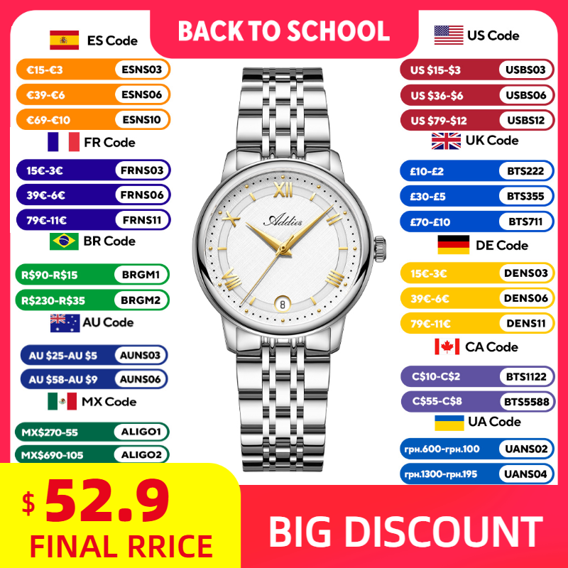 Luxury Watch Girl - ADDIES New Luxury Woman‘s Watch GM12