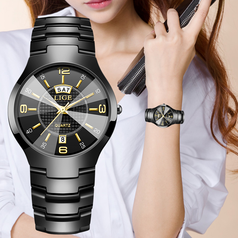 LIGE Fashion Elegant Women's W - Luxury Watch For Women review and price