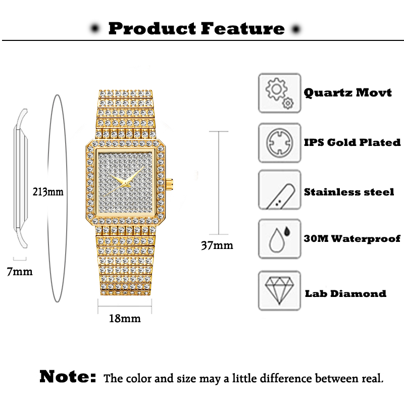 MISSFOX Diamond Watch For Wome - Luxury Watch Unique review and price