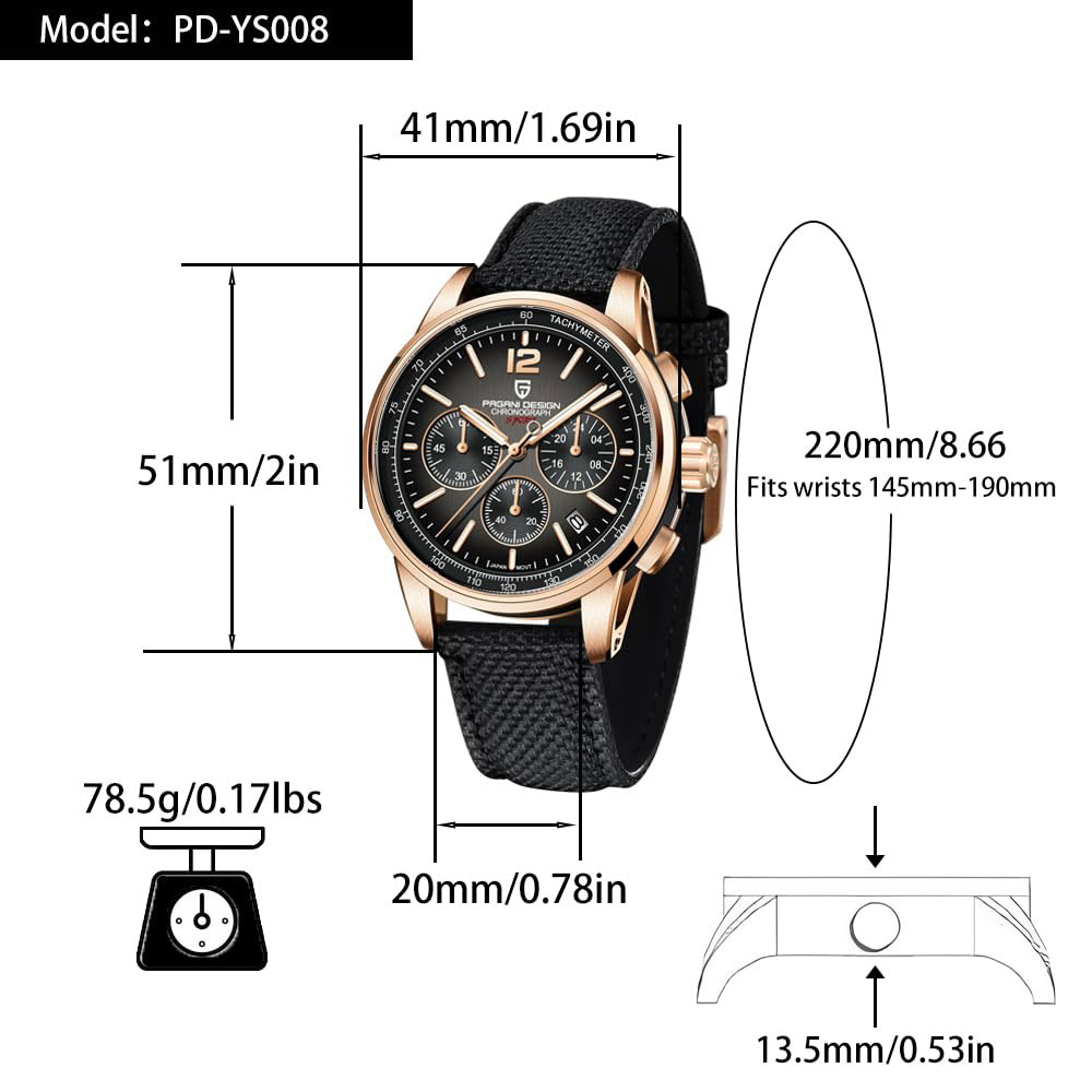 PAGANI DESIGN New Mens Watch 4 - Luxury Watch Uk review and price
