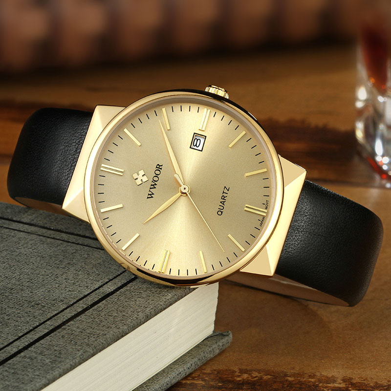 WWOOR Men's Watches Top Brand  - Luxury Watch All Black review and price