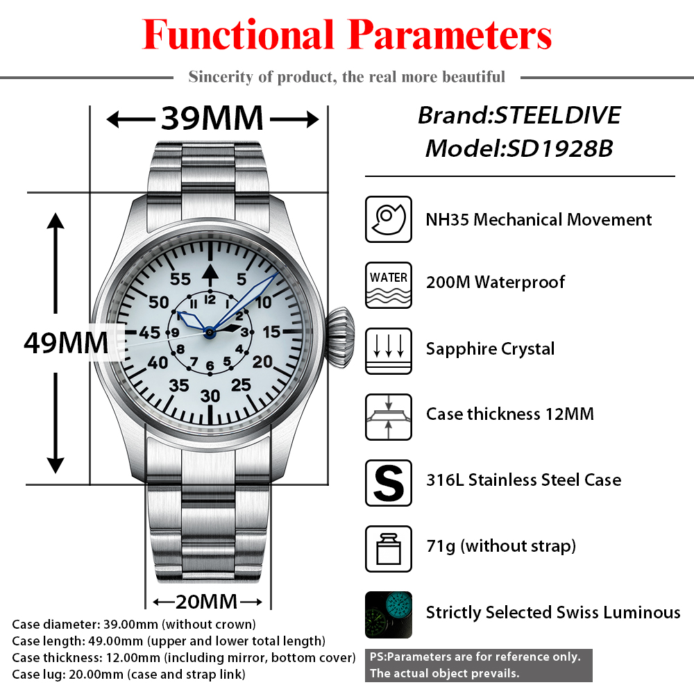 STEELDIVE NEW Luxury Mechanica - Seiko Watch Prospex review and price
