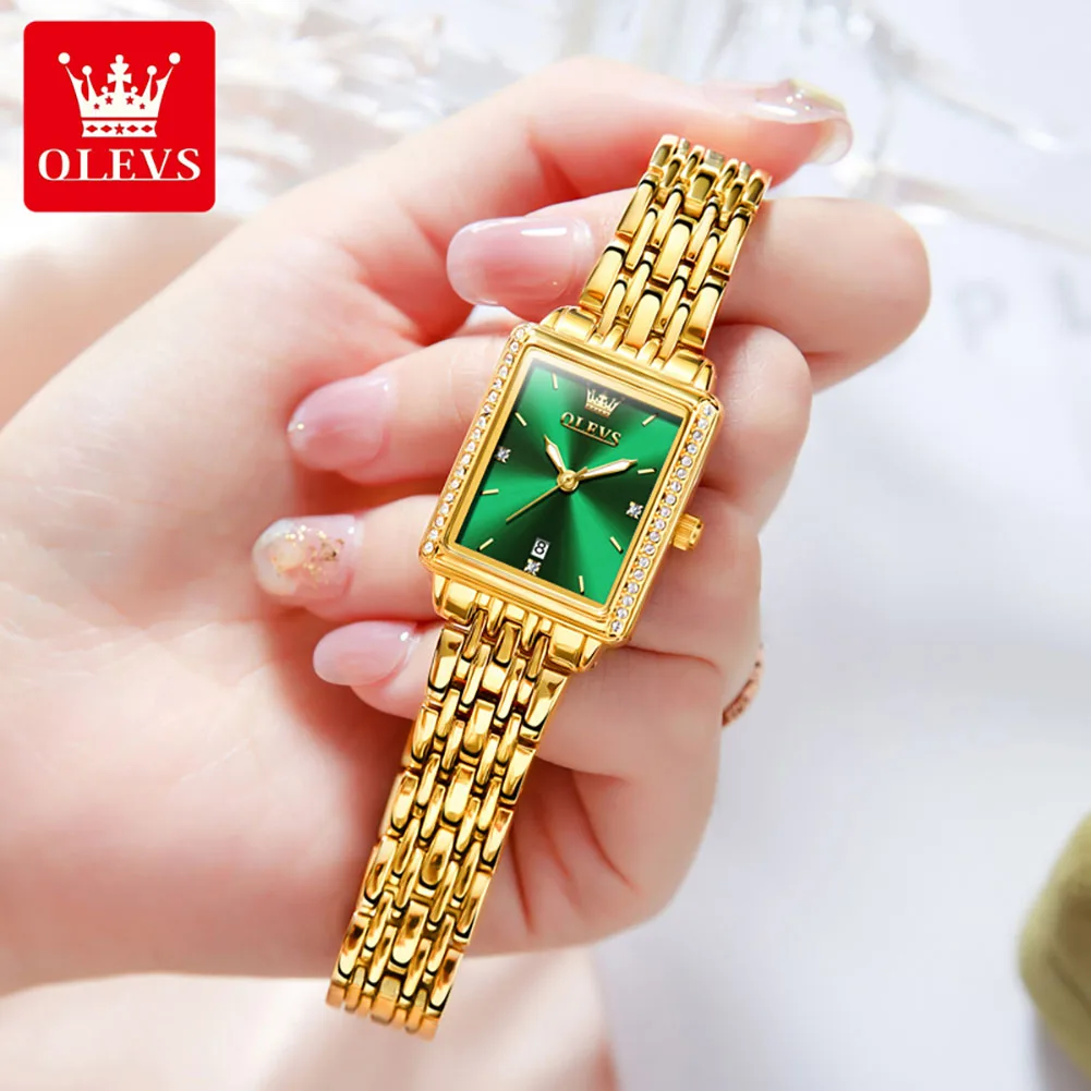 OLEVS 9995 Elegant Quartz Ladi - Luxury Watch Girl review and price