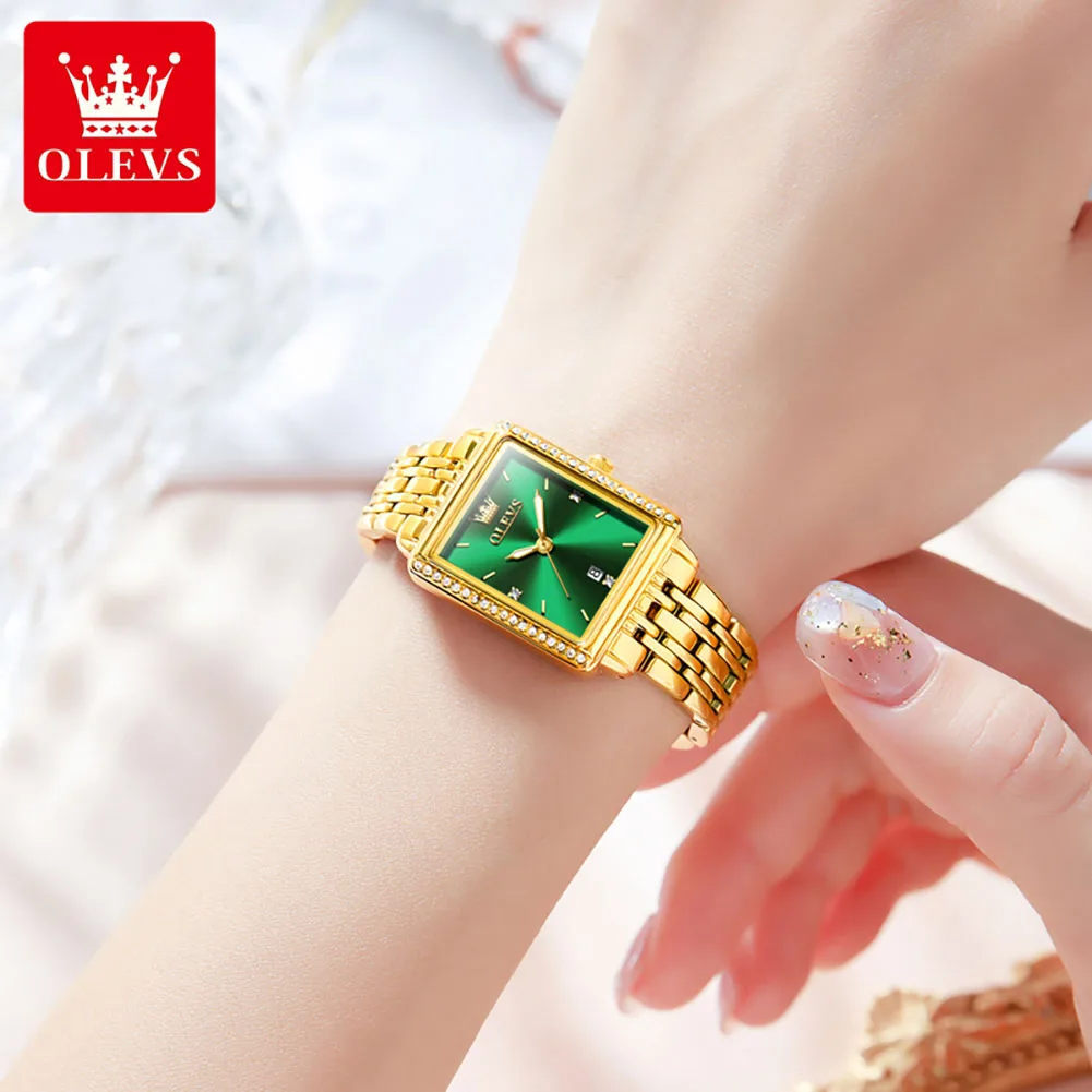 OLEVS 9995 Elegant Quartz Ladi - Luxury Watch Girl review and price