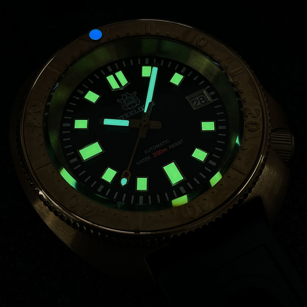STEELDIVE Men Bronze Dive Watc - Seiko Watch Prospex review and price