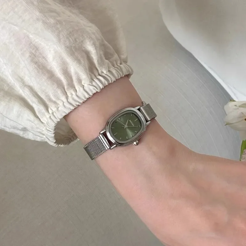 Small Oval Dial Green Watch Si - Luxury Watch For Women review and price