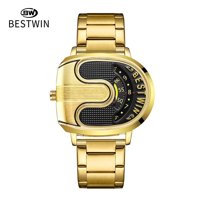 Gold top brand luxury men's qu - Luxury Watch Unique review and price
